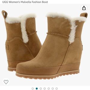 UGG Women’s Malvella wedge boot Chestnut 8